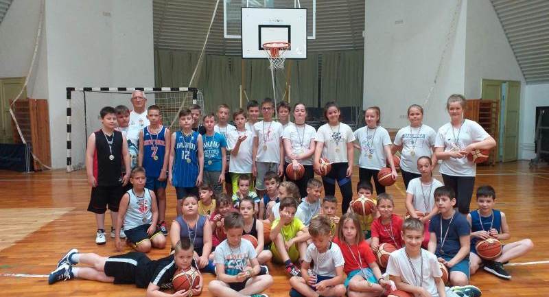Nyári kosárlabda edzőtábort tartottak a Hévízi Sportkörben!